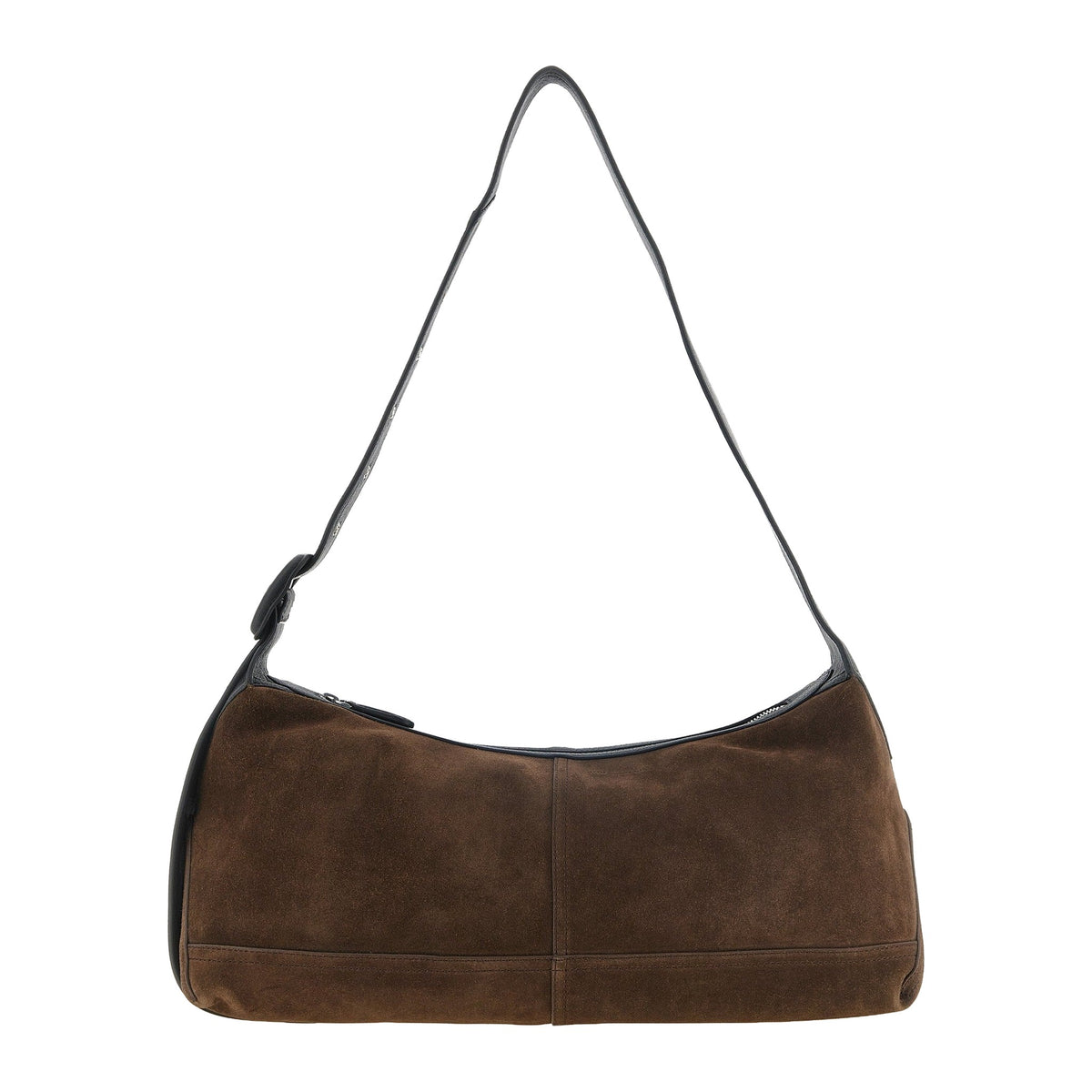 Ami Paris Brown Cowhide Crossbody Bag for Women