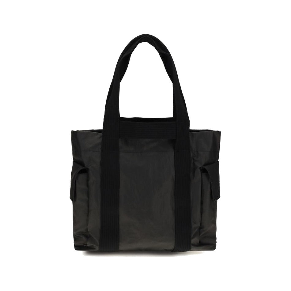 Y-3 Black Polyamide Shoulder Bag for Men