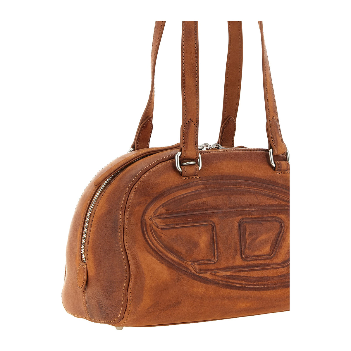 Diesel Brown Other Fibres Shoulder Bag for Women