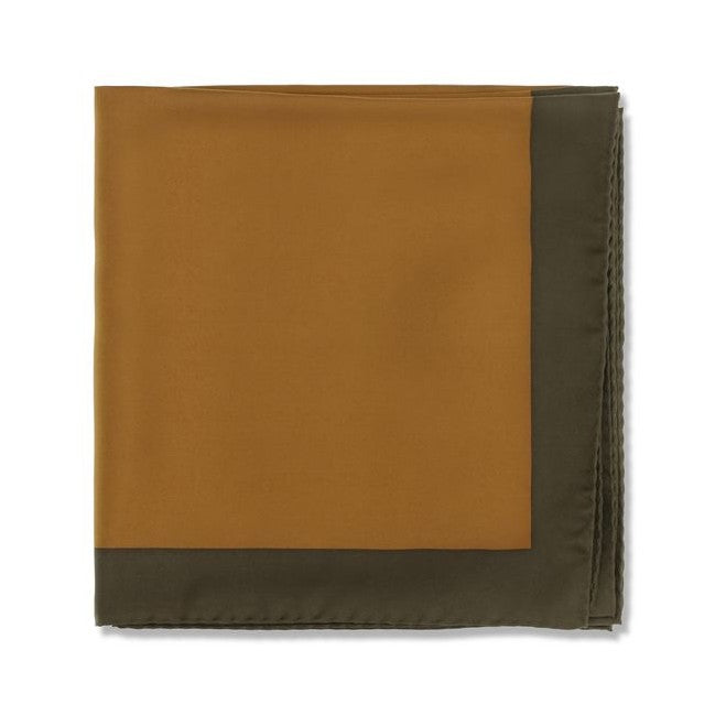 Saint Laurent Brown Silk Scarf for Women