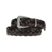 Brunello Cucinelli Brown Calf Leather Bos Taurus Regular Belt for Women