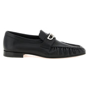 Christian Louboutin Black Calfskin Slip-On Loafers for Men