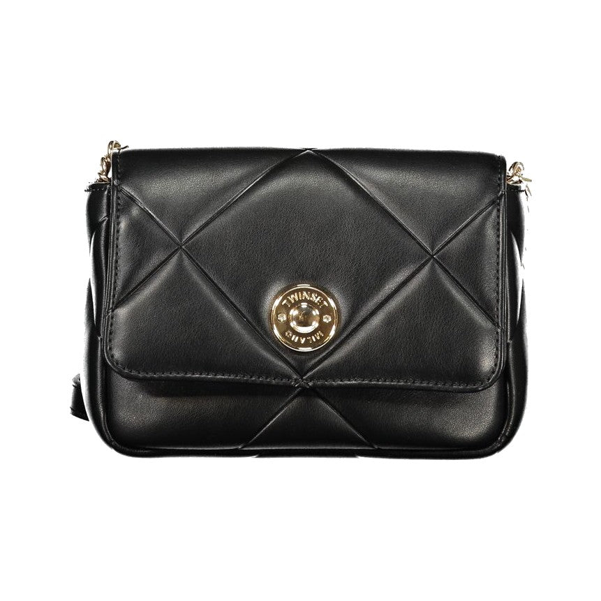Twinset Black Polyurethane Women's Bag