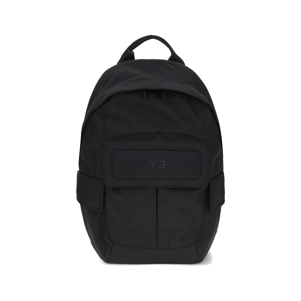 Y-3 Black Polyamide Backpack for Men
