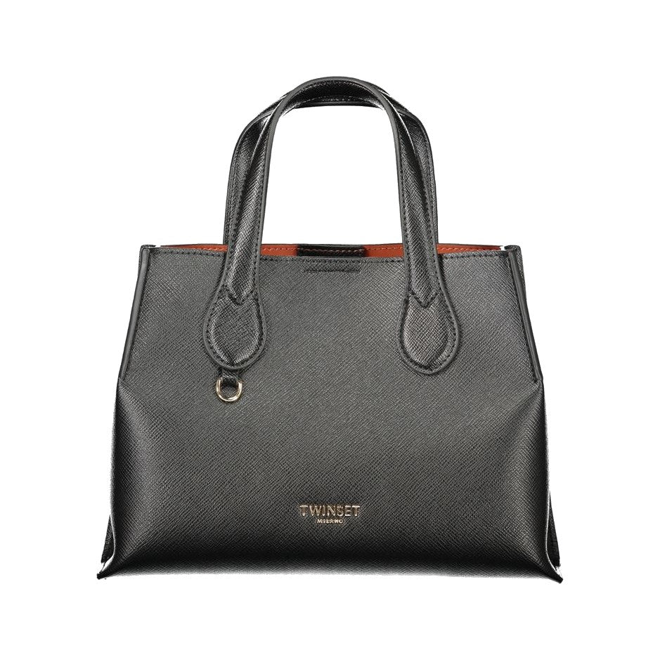 Twinset Black Polyurethane Women's Bag