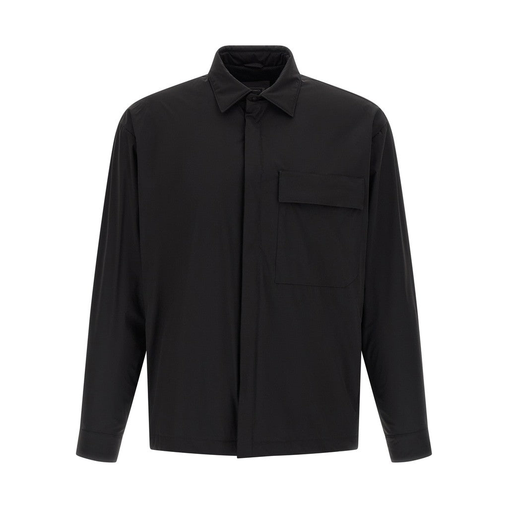 Herno Black Polyamide Shell Jacket for Men