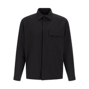 Herno Black Polyamide Shell Jacket for Men