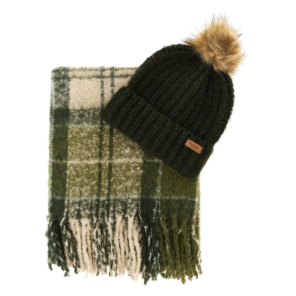 Barbour Multicolor Polyester Beanie for Women