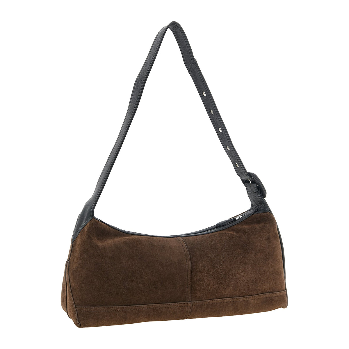 Ami Paris Brown Cowhide Crossbody Bag for Women