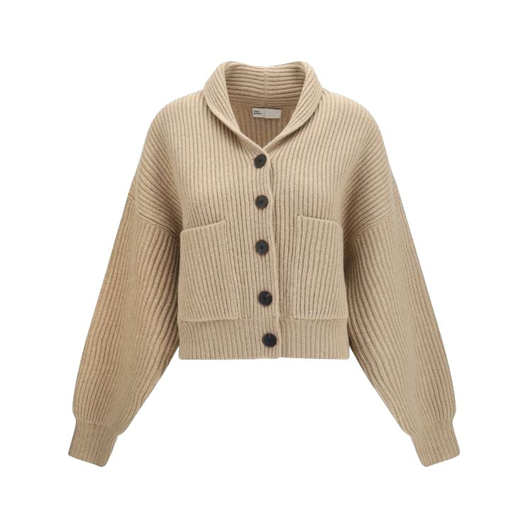 Tory Burch Beige Wool Oves Aries Cardigan for Women