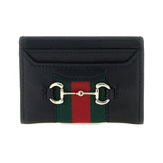 Gucci Black Calfskin Cardholder for Women