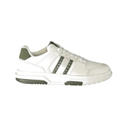 Tommy Hilfiger White Polyethylene Men Sneaker