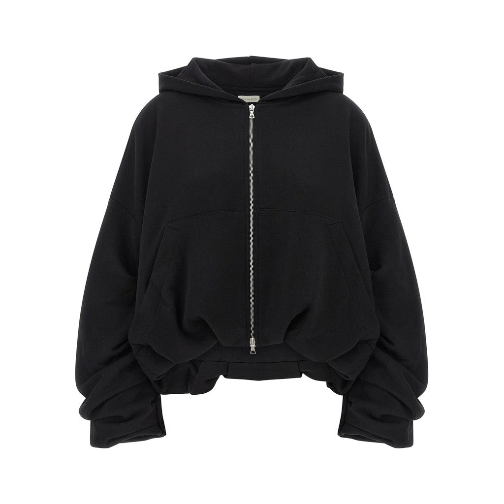 Dries Van Noten Black Cotton Hoodie for Women
