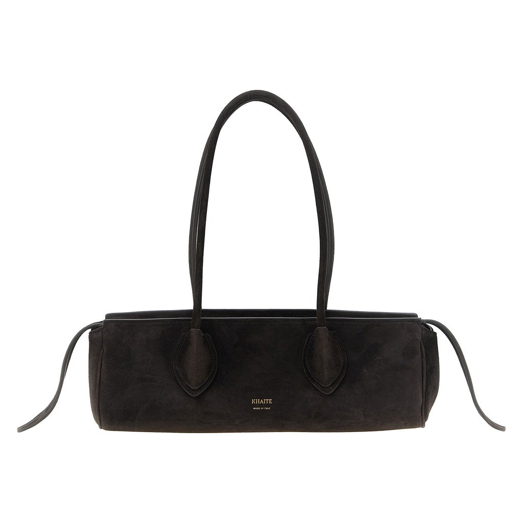 Khaite Brown Calfskin Shoulder Bag for Women