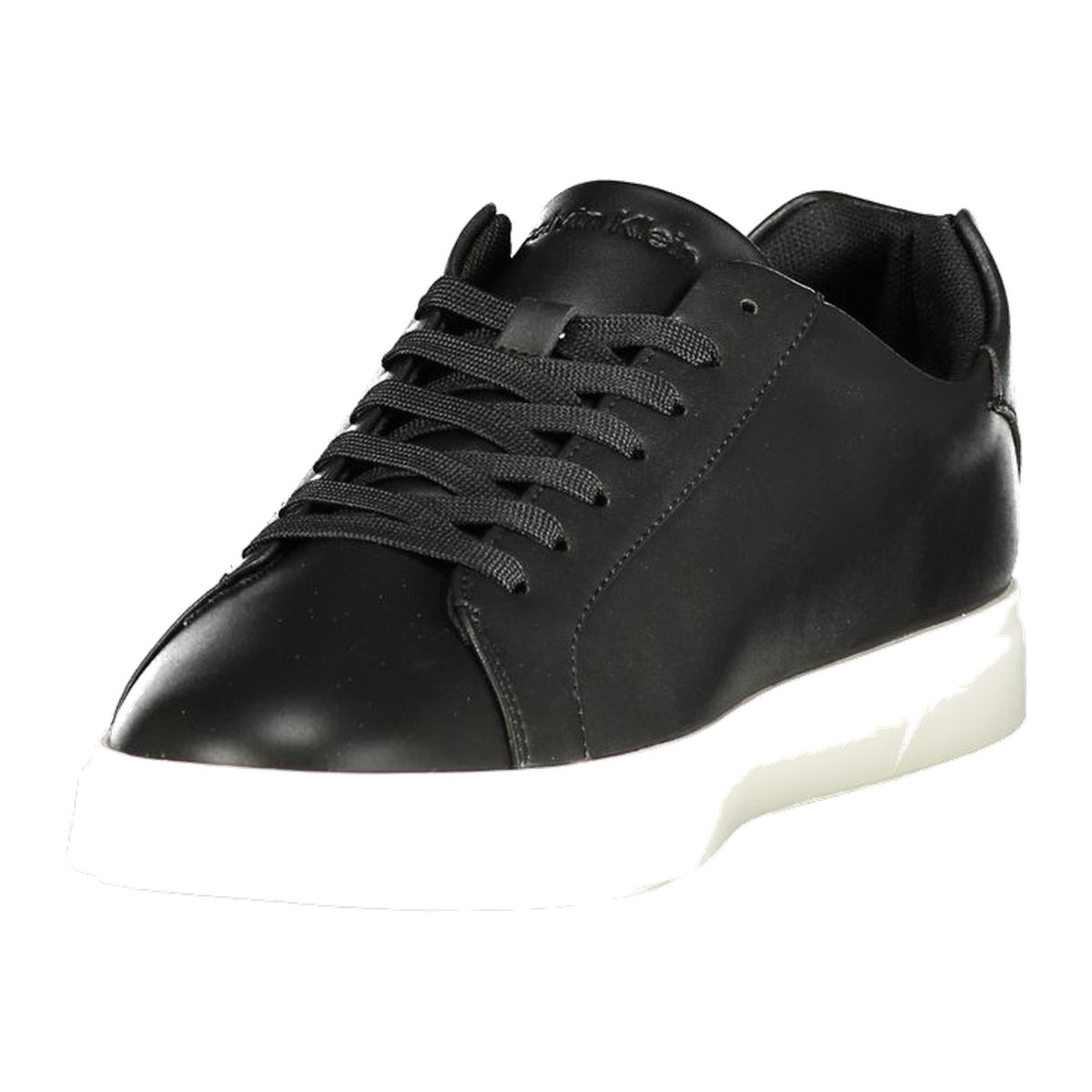 Calvin Klein Black Polyurethane Men Sneaker