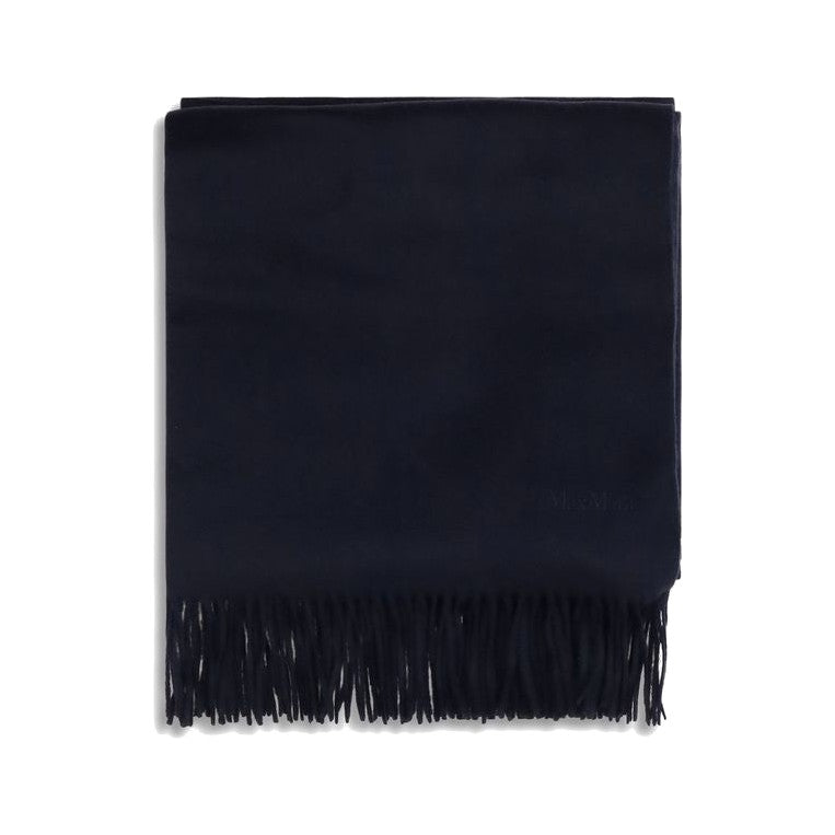 Max Mara Blue Cashmere Scarf for Women