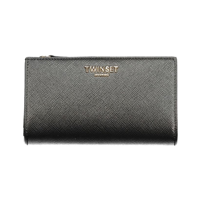 Twinset Black Polyurethane Women's Wallet
