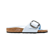 Birkenstock Blue Artificial Leather Flat Sandals for Women