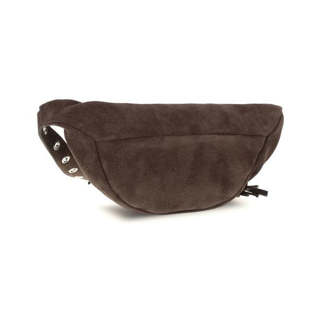 Valentino Garavani Brown Calf Leather Bos Taurus Shoulder Bag for Men