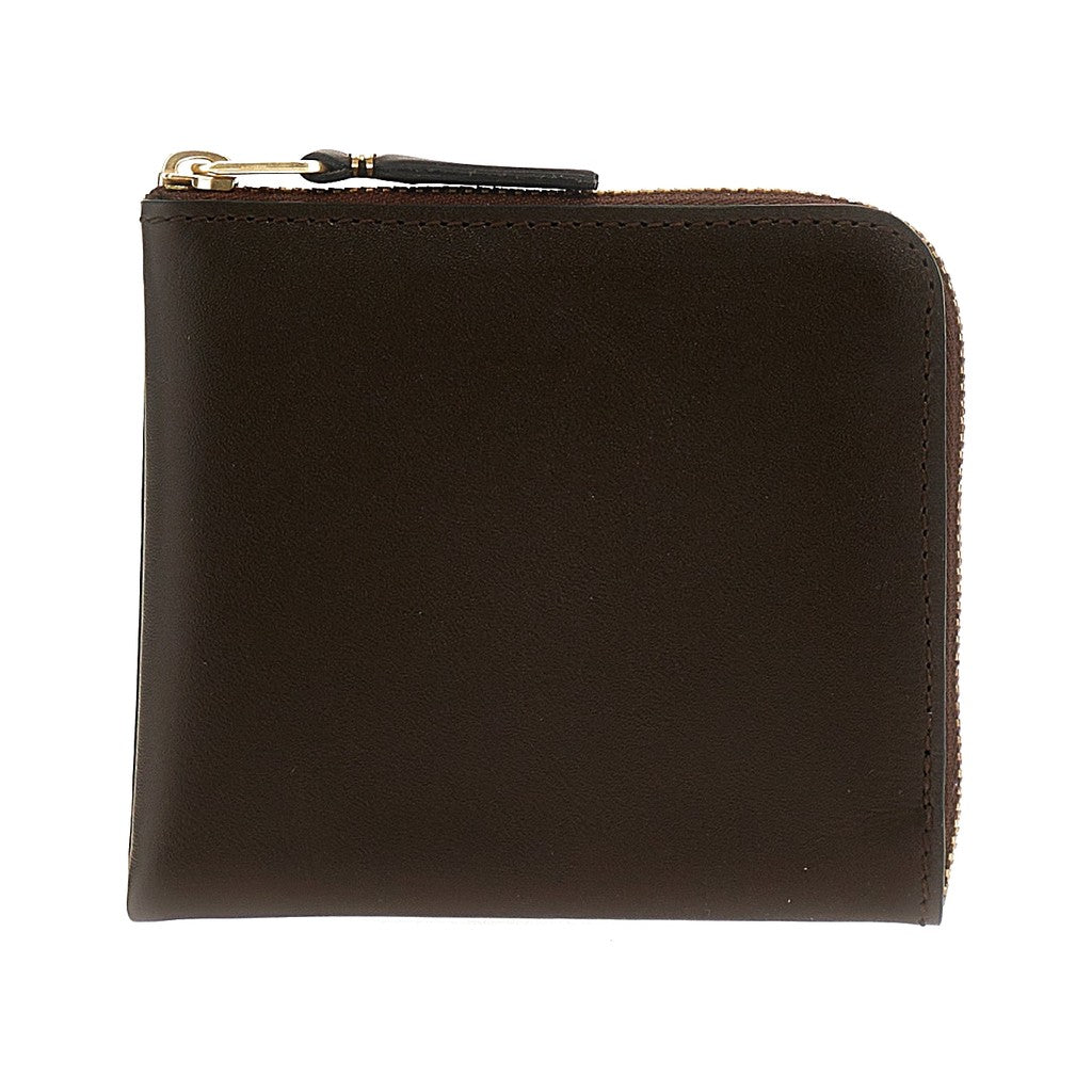 Comme des Garçons Brown Cowhide Cardholder for Women