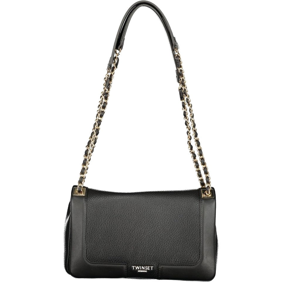 Twinset Black Polyurethane Women's Bag