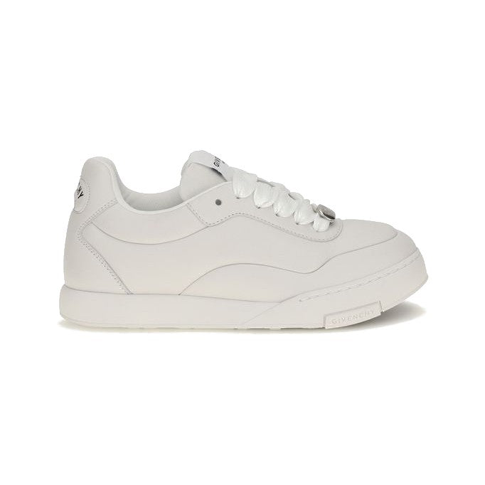 Givenchy White Lamb Ovis Aries Low Top Sneakers for Women