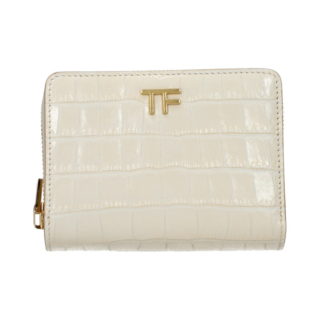 Tom Ford Beige Leather Wallet for Women