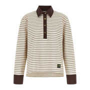 Ganni Brown Cotton Cardigan for Women