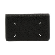 Maison Margiela Black Calfskin Cardholder for Unisex