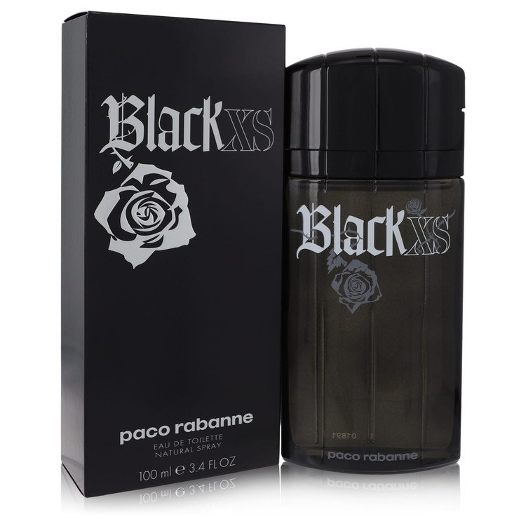 Black XS by Paco Rabanne Eau De Toilette Spray 3.4 oz for Men
