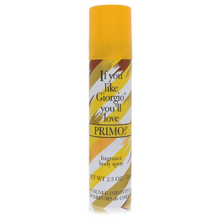 Designer Imposters Primo by Parfums De Coeur Body Spray 2.5 oz for Women