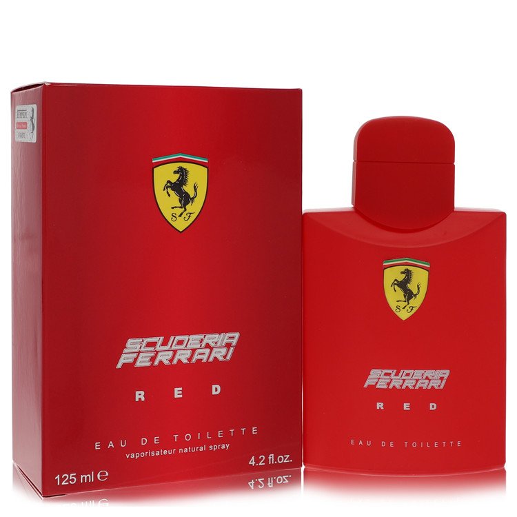 Ferrari Scuderia Red by Ferrari Eau De Toilette Spray 4.2 oz for Men
