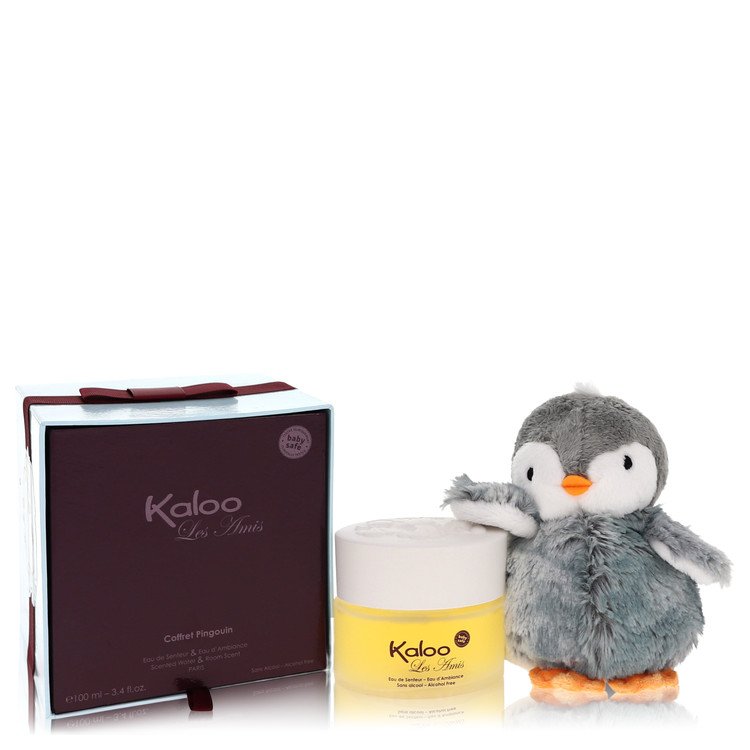 Kaloo Les Amis by Kaloo Alcohol Free Eau Dambiance Spray Free Penguin Soft Toy 3.4 oz for Men