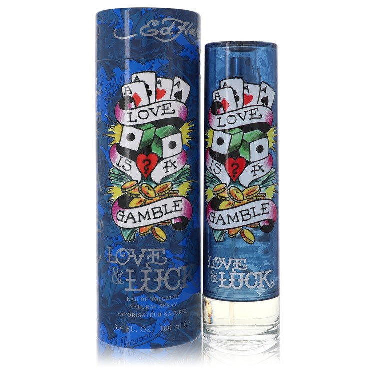 Love Luck by Christian Audigier Eau De Toilette Spray 3.4 oz for Men
