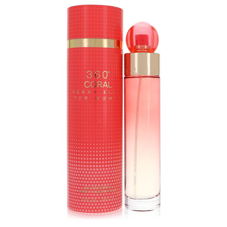Perry Ellis 360 Coral by Perry Ellis Eau De Parfum Spray 3.4 oz for Women Main image