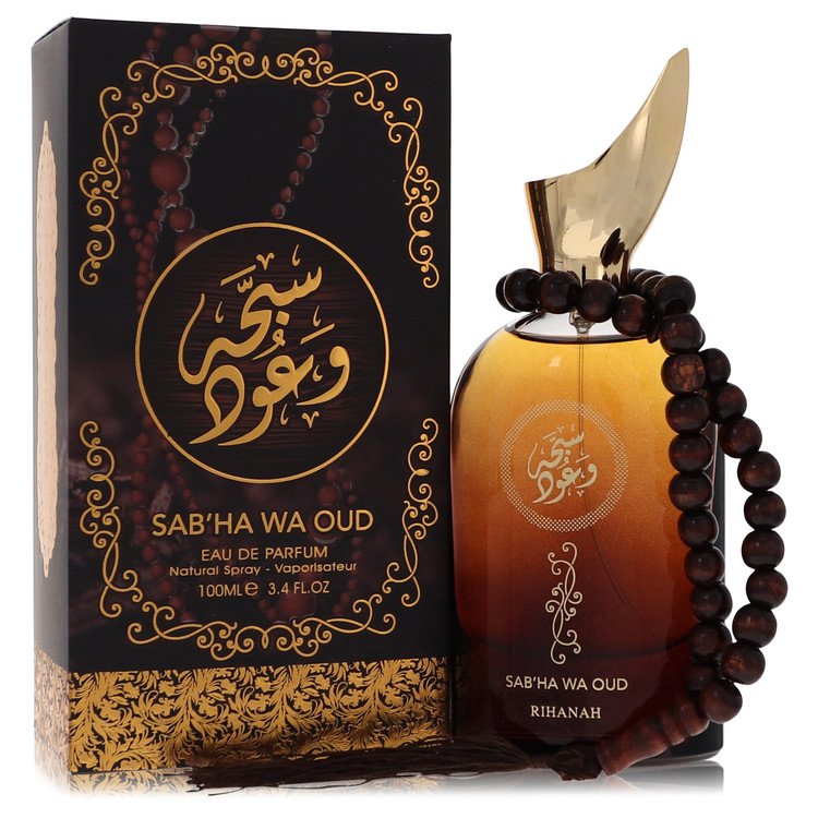 Sabha Wa Oud by Rihanah Eau De Parfum Spray (Unisex) 3.4 oz for Men Main image