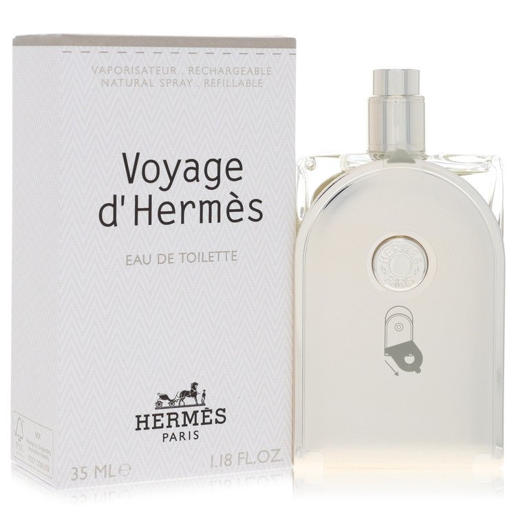 Voyage D'Hermes by Hermes Eau De Toilette Spray Refillable (Unisex) 1.18 oz for Men Hermes Main image