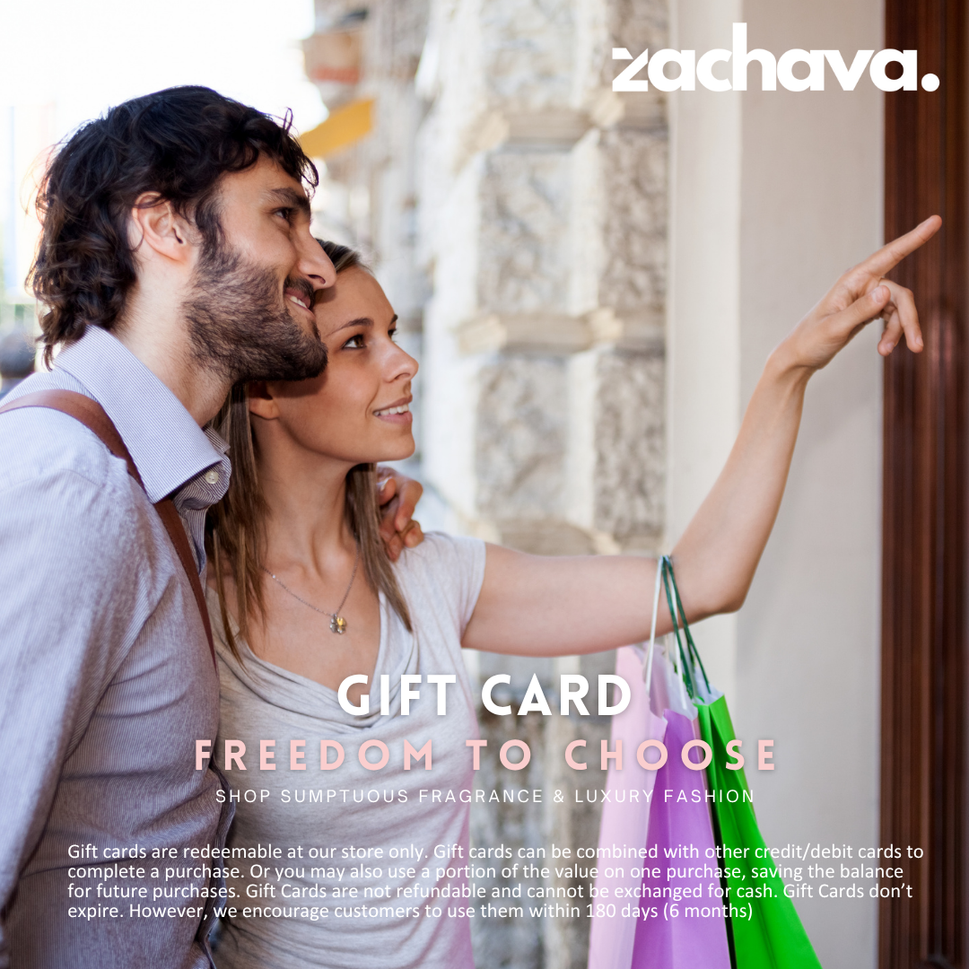 Zachava - Freedom To Choose Gift Card - ACCEXO